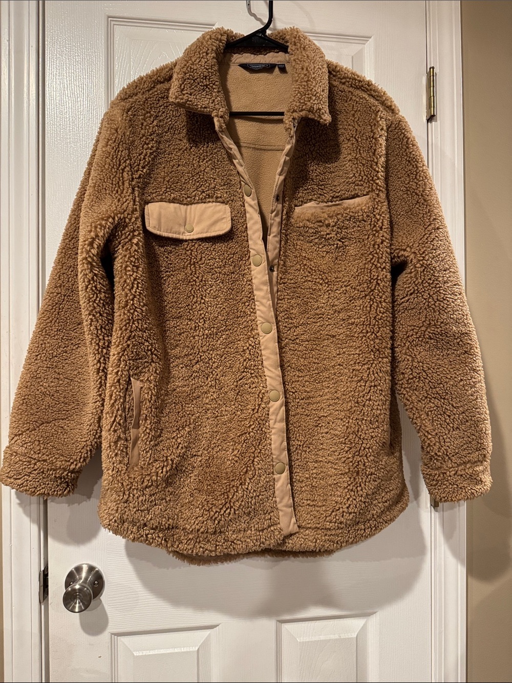 Vineyard Vines Women's Cozy Sherpa Shirt Jacket or Shearling Cozy Sherpa